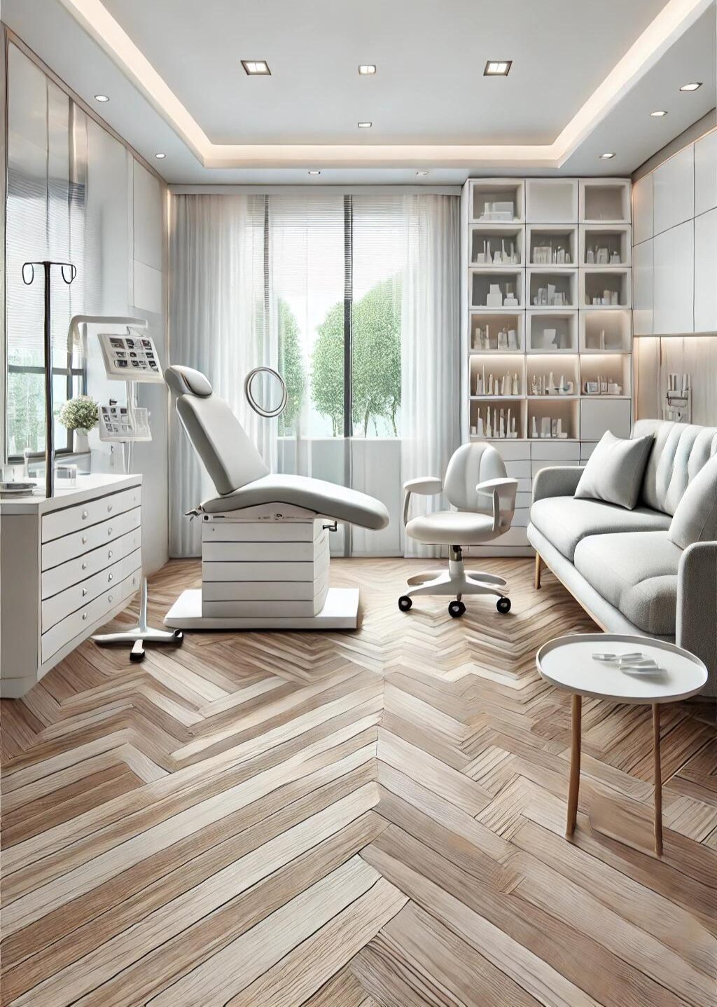 Spa-like medical interior